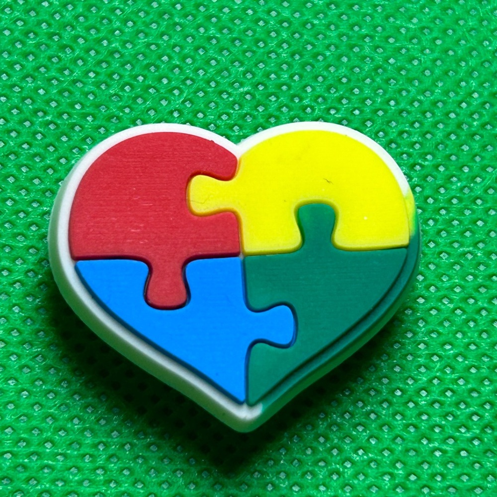 🌼 (5/$10 or 10/$15) NEW Autism Friendly Awareness Croc Charm Collection